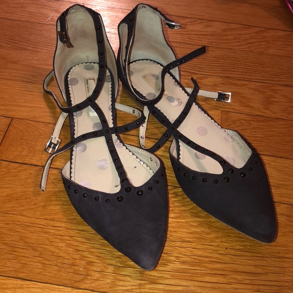 Boden Shoes - Boden purple flats